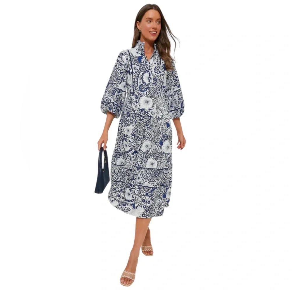 Tuckernuck Hillsborough Dress - Navy. S. NWT. - Picture 1 of 9